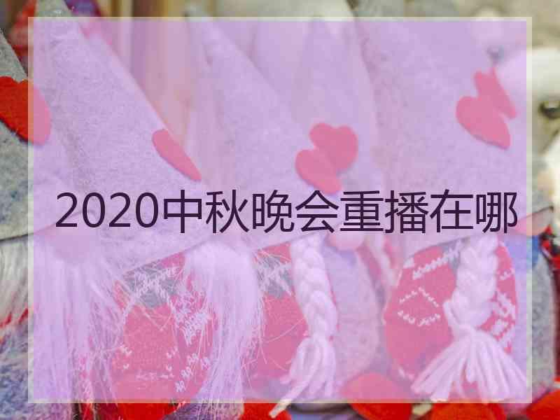 2020中秋晚会重播在哪