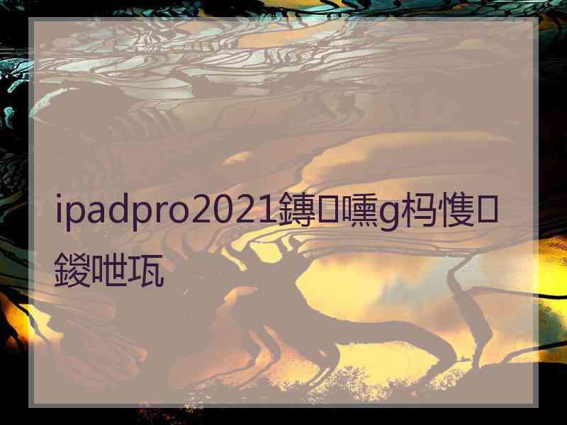 ipadpro2021鏄嚑g杩愯鍐呭瓨