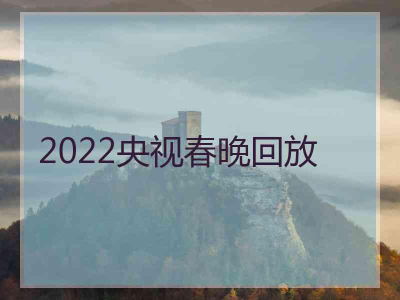 2022央视春晚回放