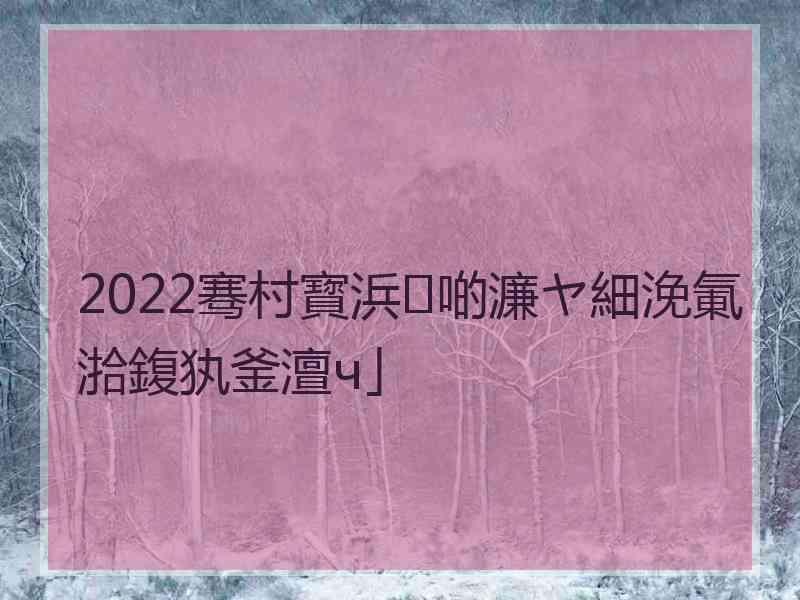 2022骞村寳浜啲濂ヤ細浼氭湁鍑犱釜澶ч」