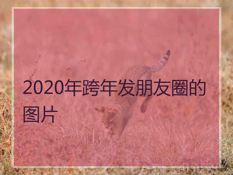 2020年跨年发朋友圈的图片