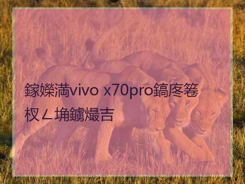 鎵嬫満vivo x70pro鎬庝箞杈ㄥ埆鐪熶吉