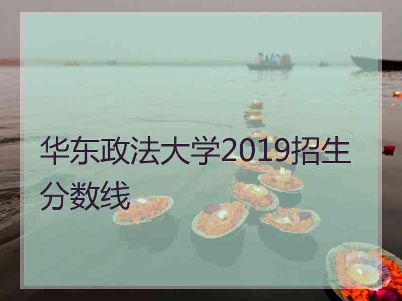 华东政法大学2019招生分数线