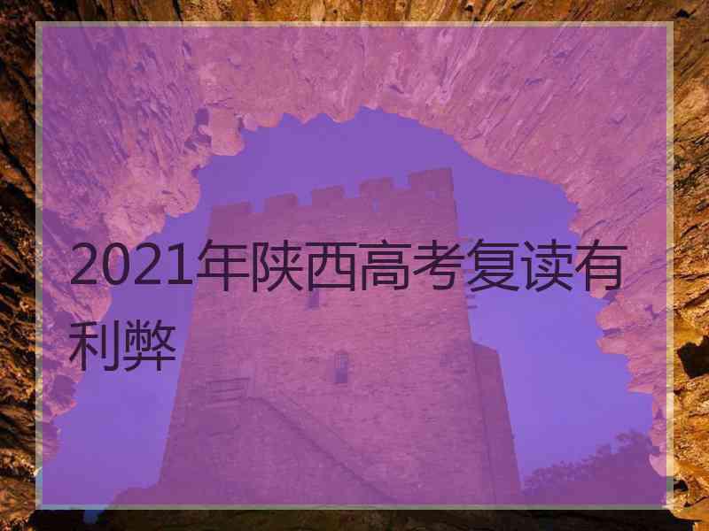 2021年陕西高考复读有利弊