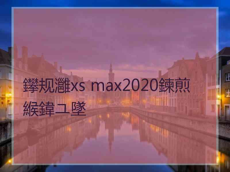 鑻规灉xs max2020鍊煎緱鍏ユ墜