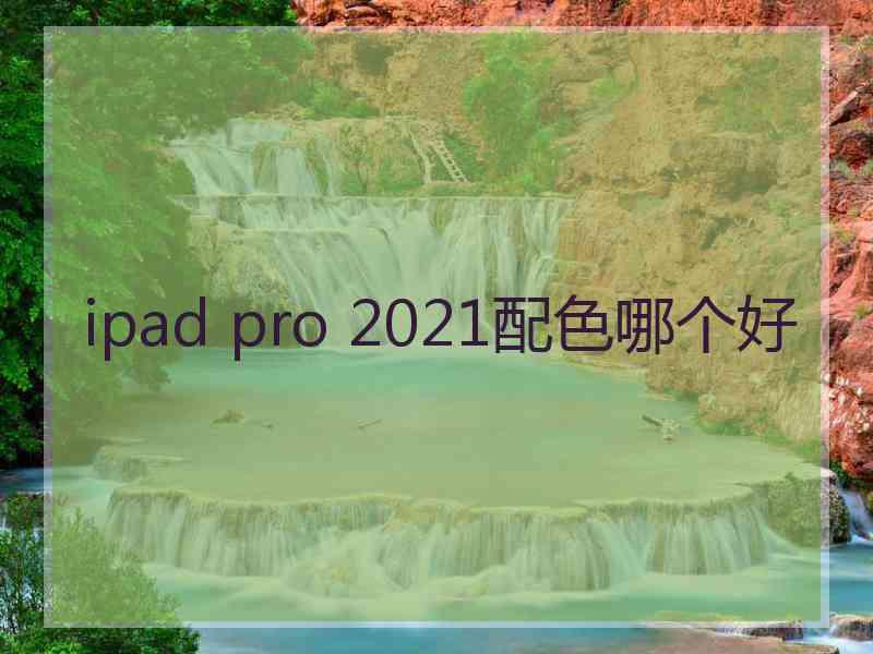 ipad pro 2021配色哪个好