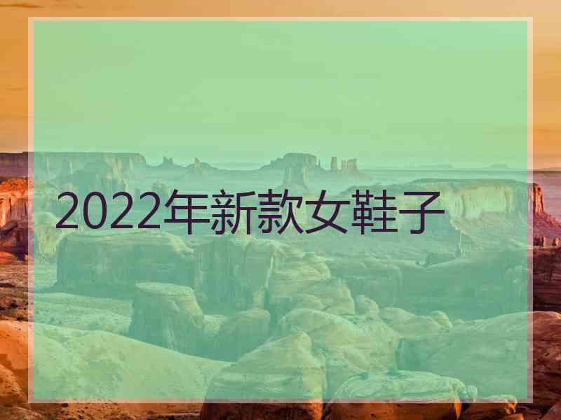 2022年新款女鞋子