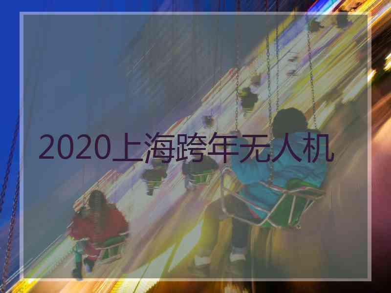 2020上海跨年无人机