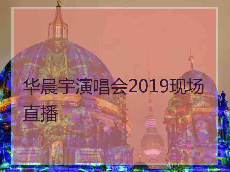 华晨宇演唱会2019现场直播