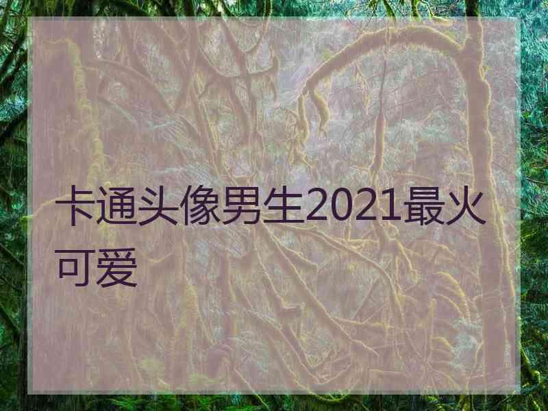 卡通头像男生2021最火可爱