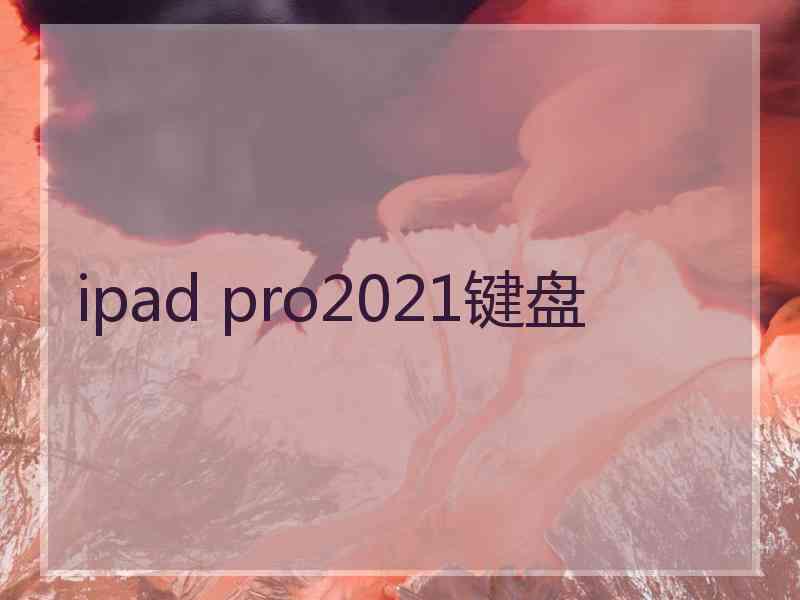 ipad pro2021键盘