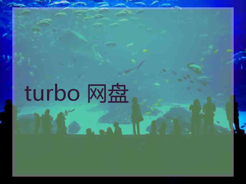 turbo 网盘