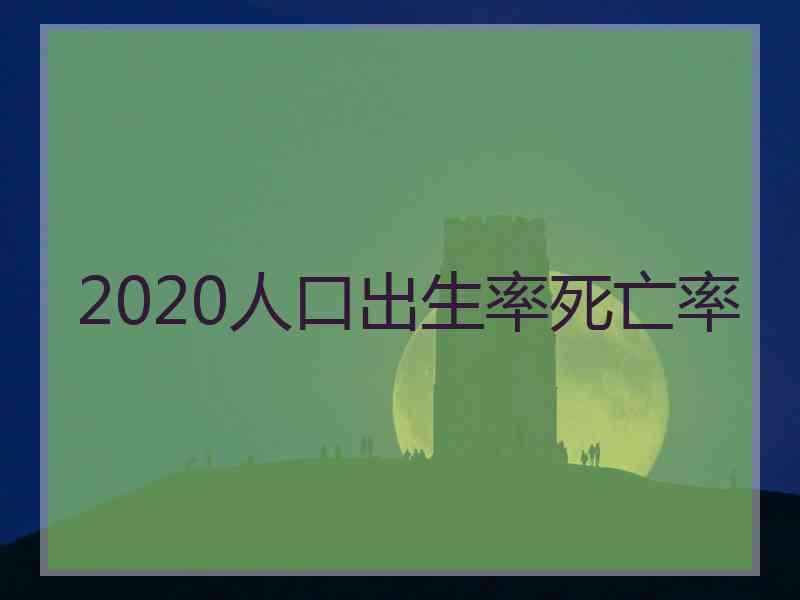 2020人口出生率死亡率