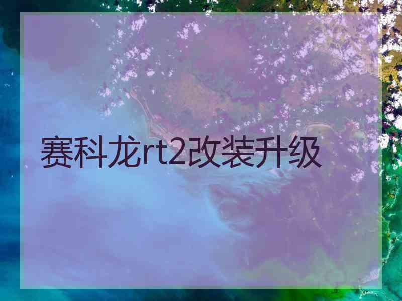 赛科龙rt2改装升级