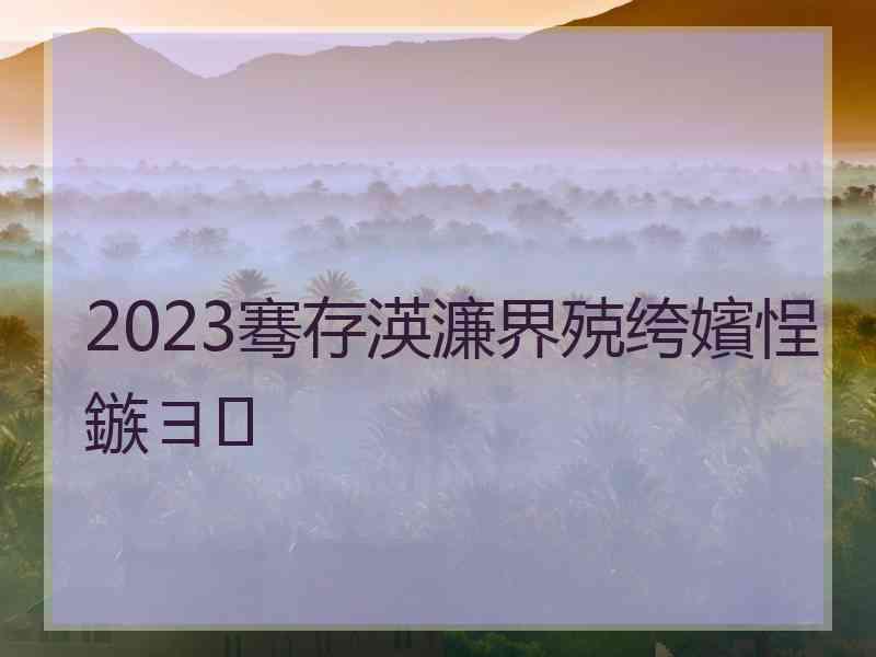 2023骞存渶濂界殑绔嬪悜鏃ヨ