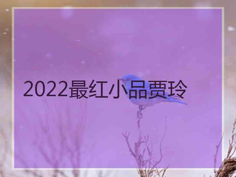 2022最红小品贾玲