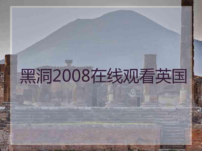 黑洞2008在线观看英国