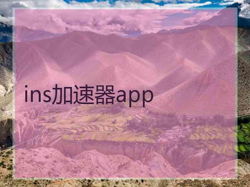 ins加速器app