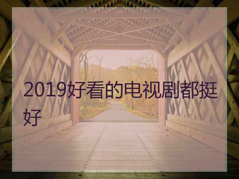 2019好看的电视剧都挺好