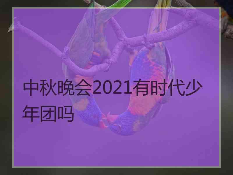 中秋晚会2021有时代少年团吗