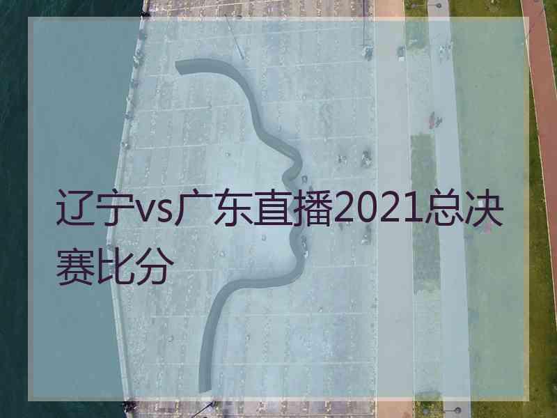 辽宁vs广东直播2021总决赛比分