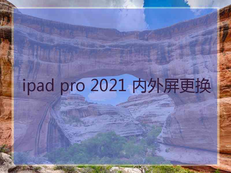 ipad pro 2021 内外屏更换