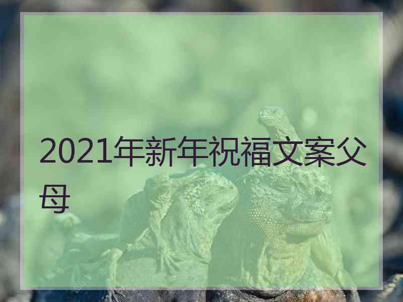 2021年新年祝福文案父母