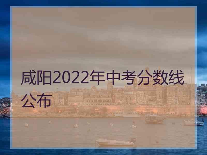 咸阳2022年中考分数线公布