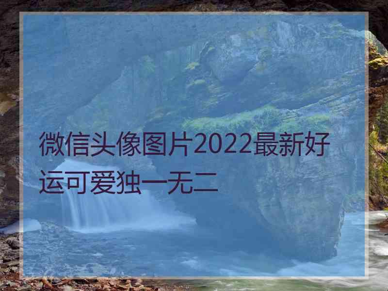 微信头像图片2022最新好运可爱独一无二