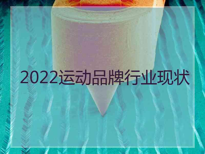 2022运动品牌行业现状