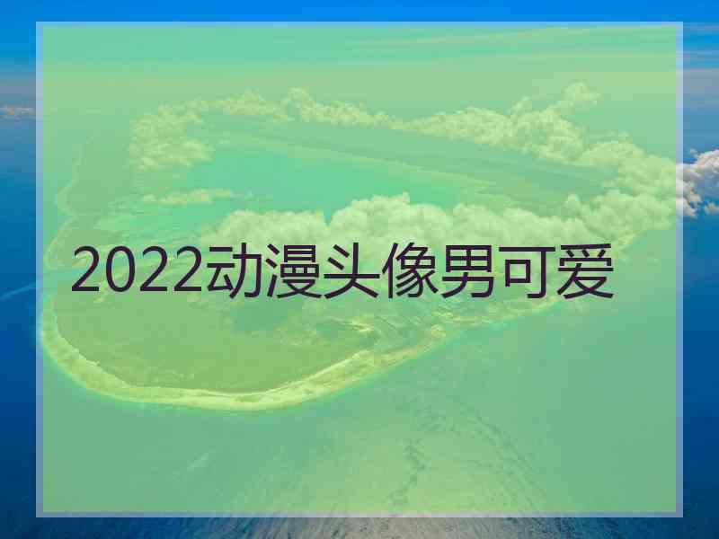 2022动漫头像男可爱