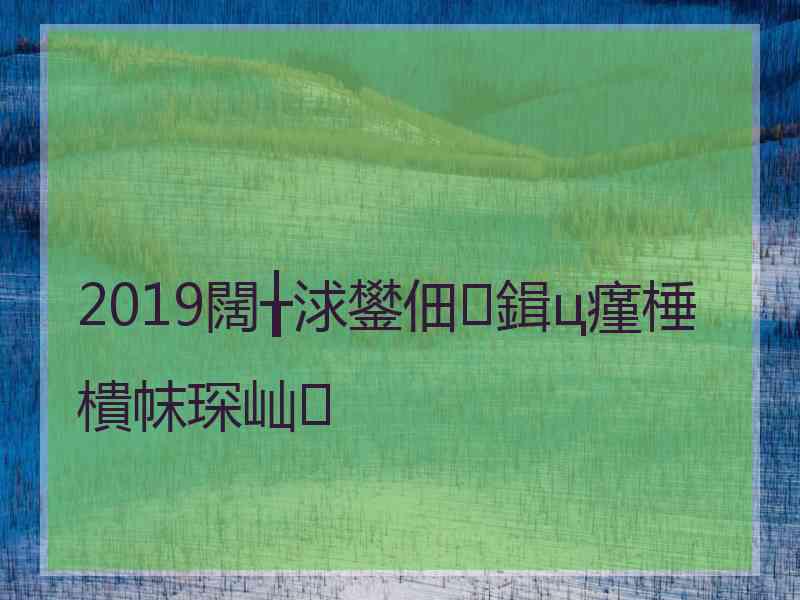 2019闊╁浗鐢佃鍓ц瘽棰樻帓琛屾