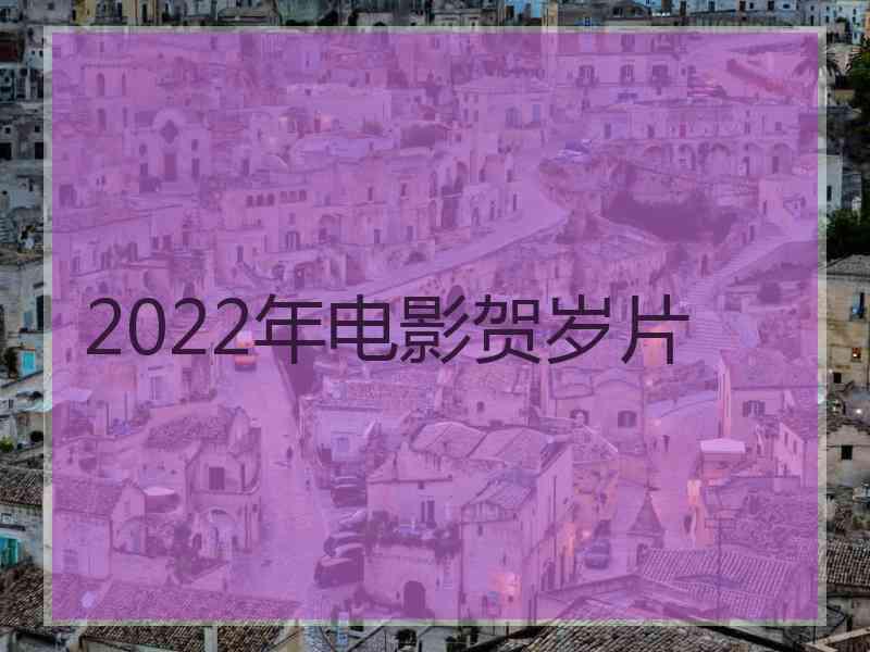 2022年电影贺岁片