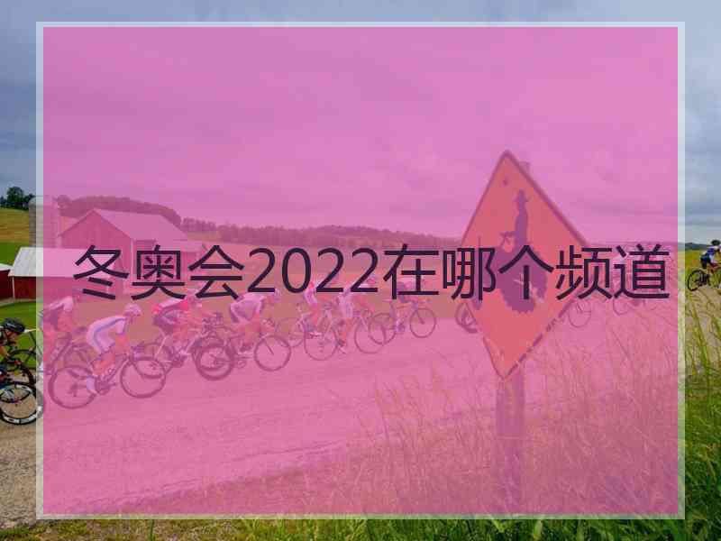 冬奥会2022在哪个频道