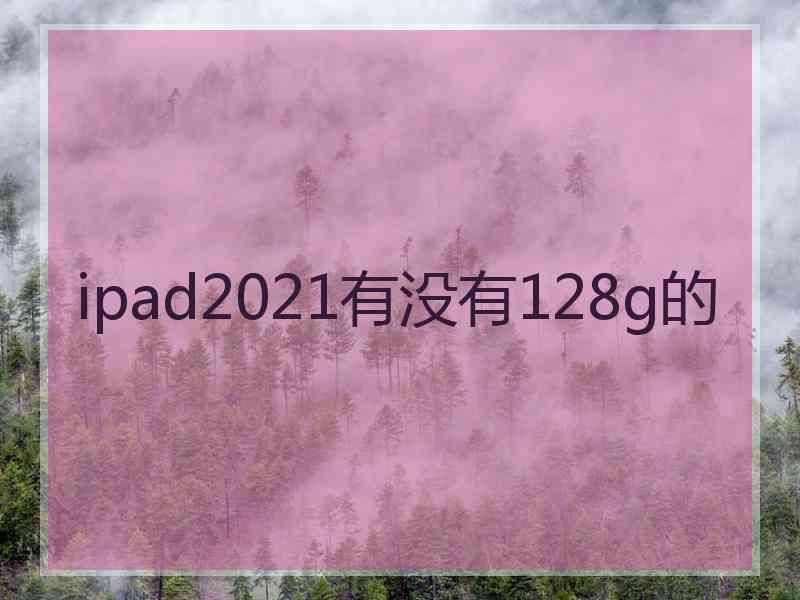 ipad2021有没有128g的