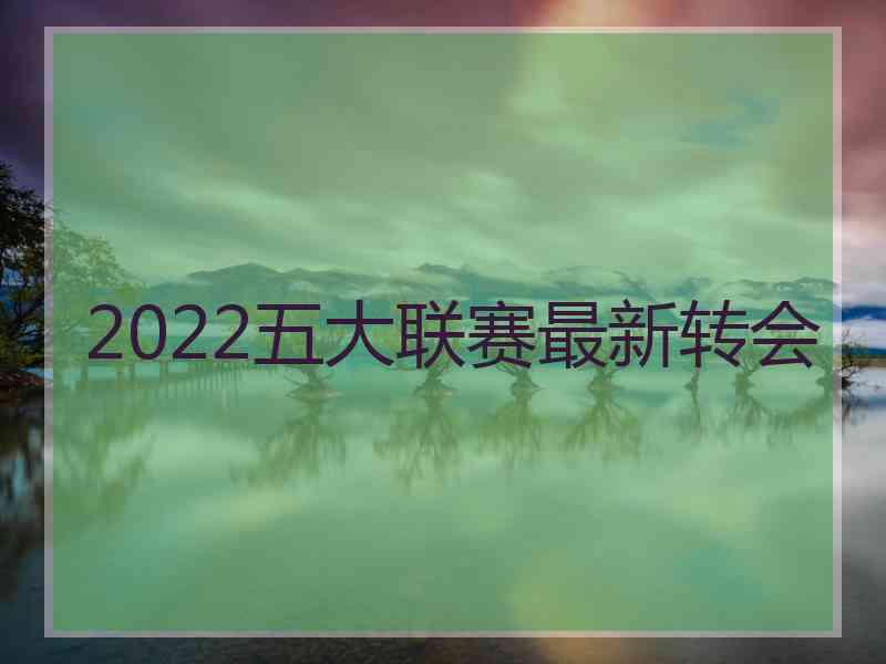 2022五大联赛最新转会