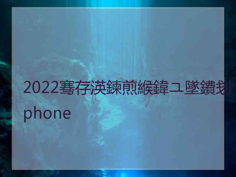 2022骞存渶鍊煎緱鍏ユ墜鐨刬phone