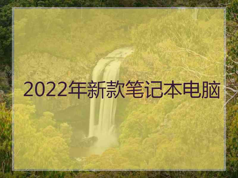 2022年新款笔记本电脑