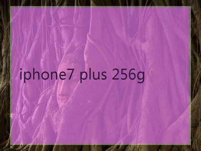 iphone7 plus 256g