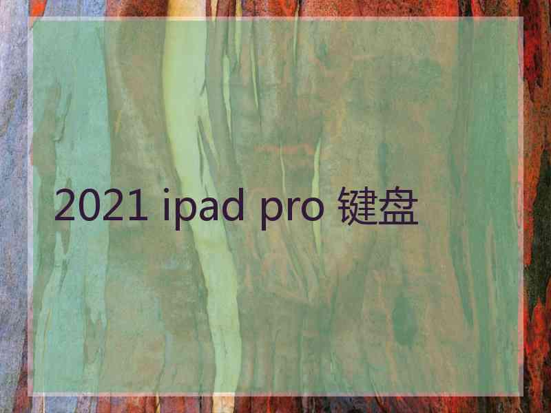 2021 ipad pro 键盘