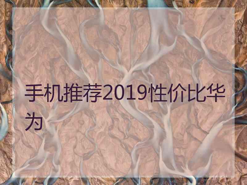 手机推荐2019性价比华为