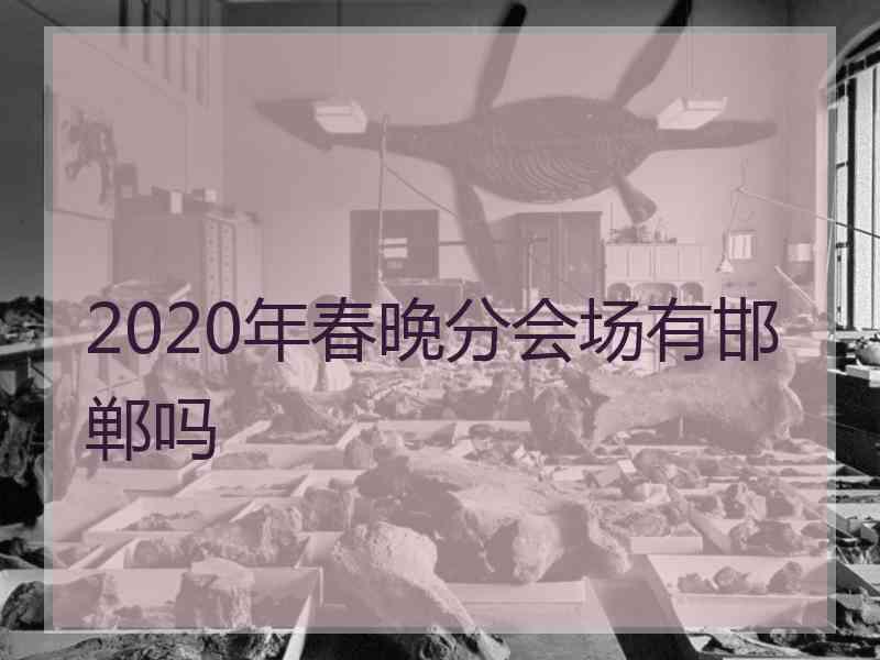 2020年春晚分会场有邯郸吗