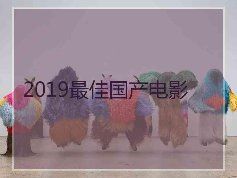 2019最佳国产电影