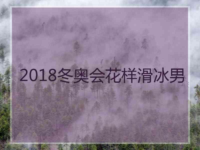 2018冬奥会花样滑冰男