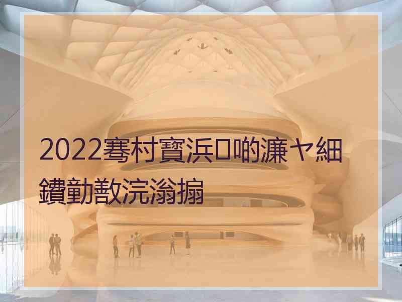 2022骞村寳浜啲濂ヤ細鐨勭敾浣滃搧