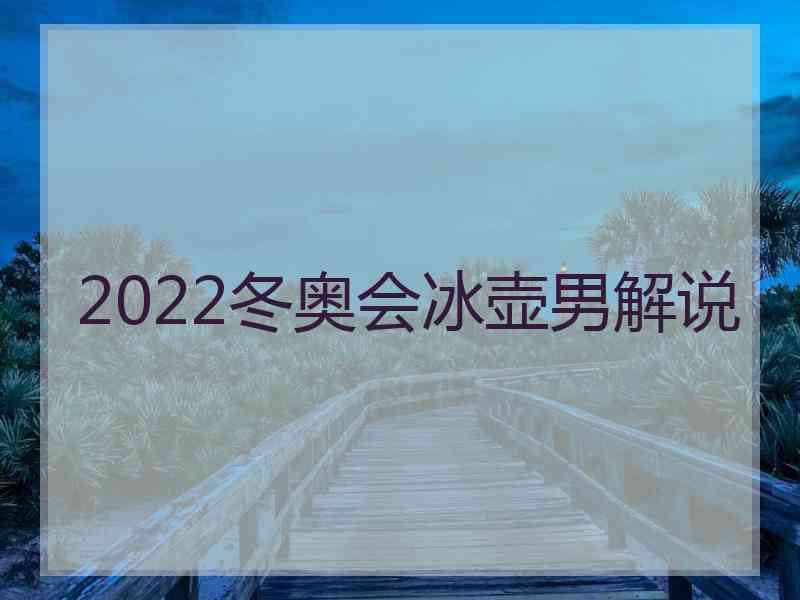 2022冬奥会冰壶男解说