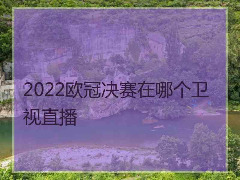 2022欧冠决赛在哪个卫视直播