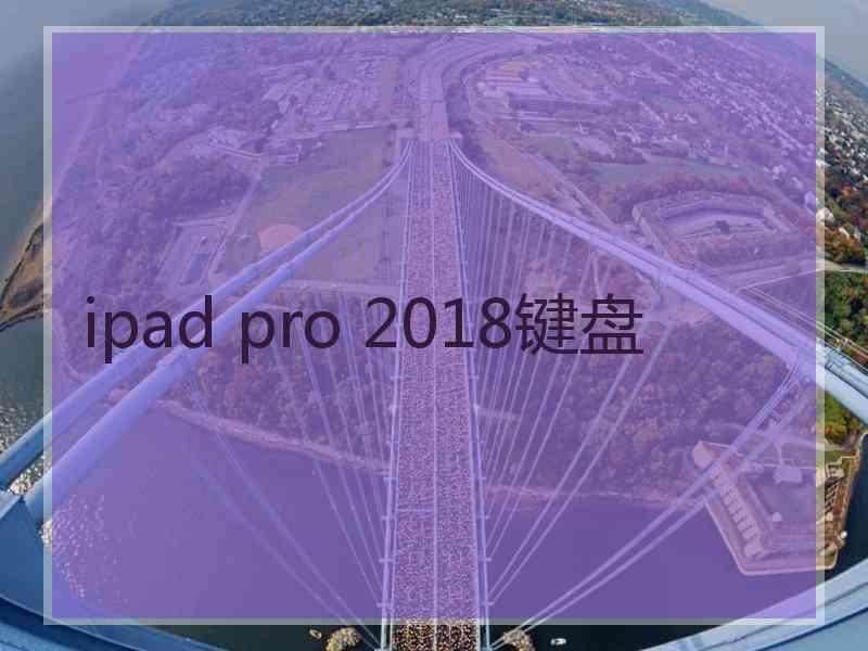 ipad pro 2018键盘