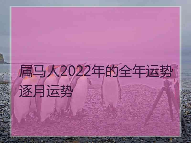 属马人2022年的全年运势逐月运势