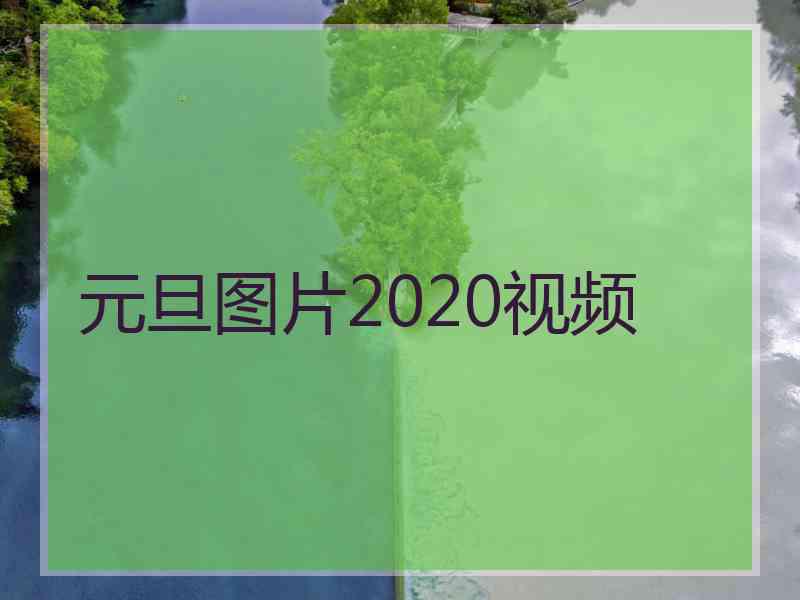 元旦图片2020视频